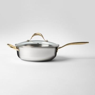 Cravings by Chrissy Teigen 5qt Stainless Steel Saute Pan with Lid