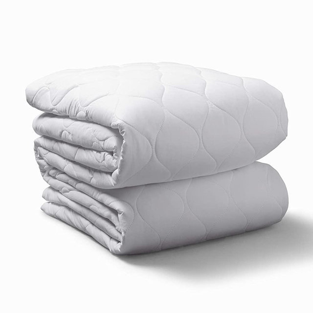 Sunbeam Heated Mattress Pad | Water-Resistant, 20 Heat Settings , White, King - MSU6SKS-T000-11A00