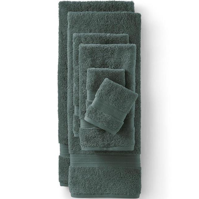 Lands' End Supima Towel Evening Forest 6 Piece Towel Set