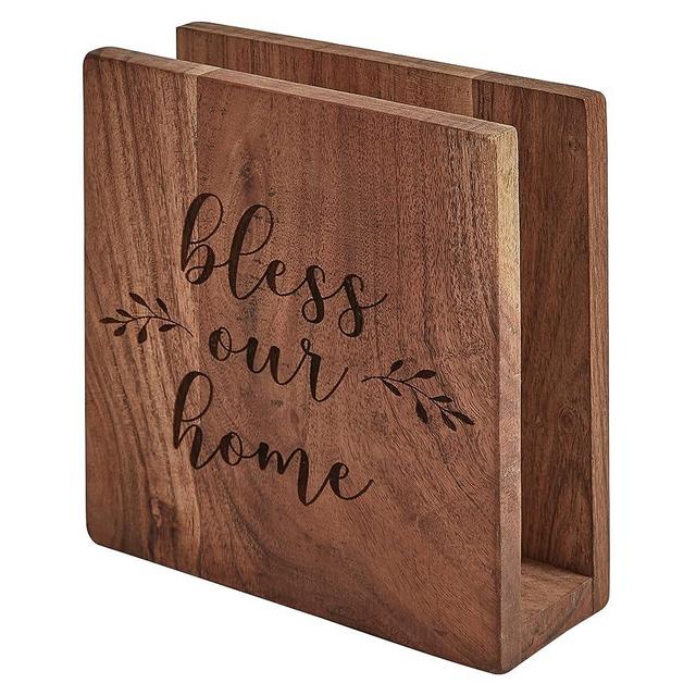 Park Designs Farmhouse Wood Napkin Holder