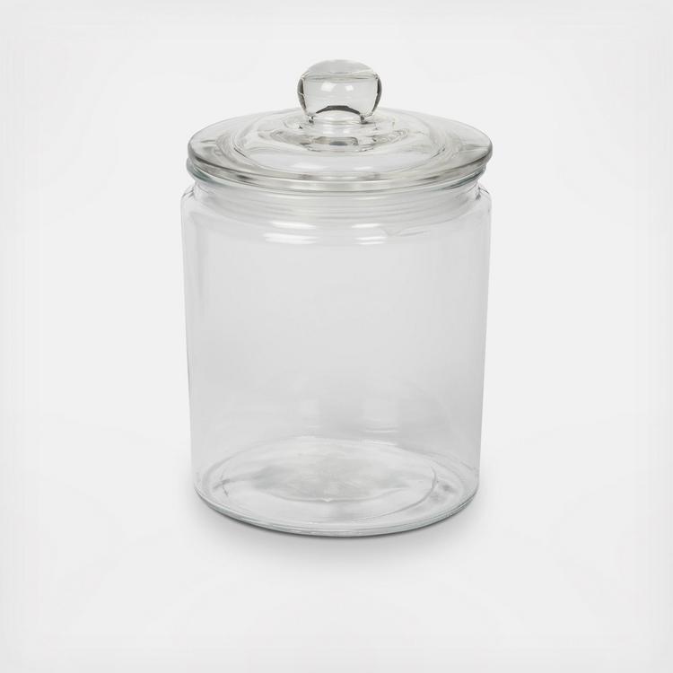 Mason Craft and More 4-Piece European Glass Canister Set with