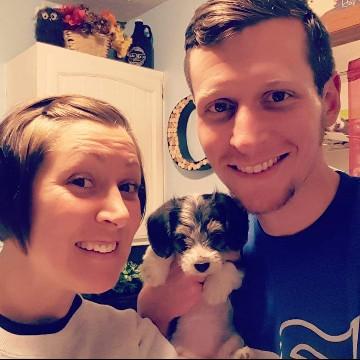 The night Ryan brought Mable home... Mable May we love you!! December 22, 2015