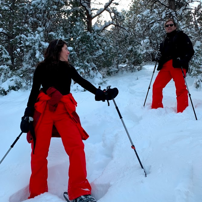 Doing our best Todd and Margo impression in Colorado