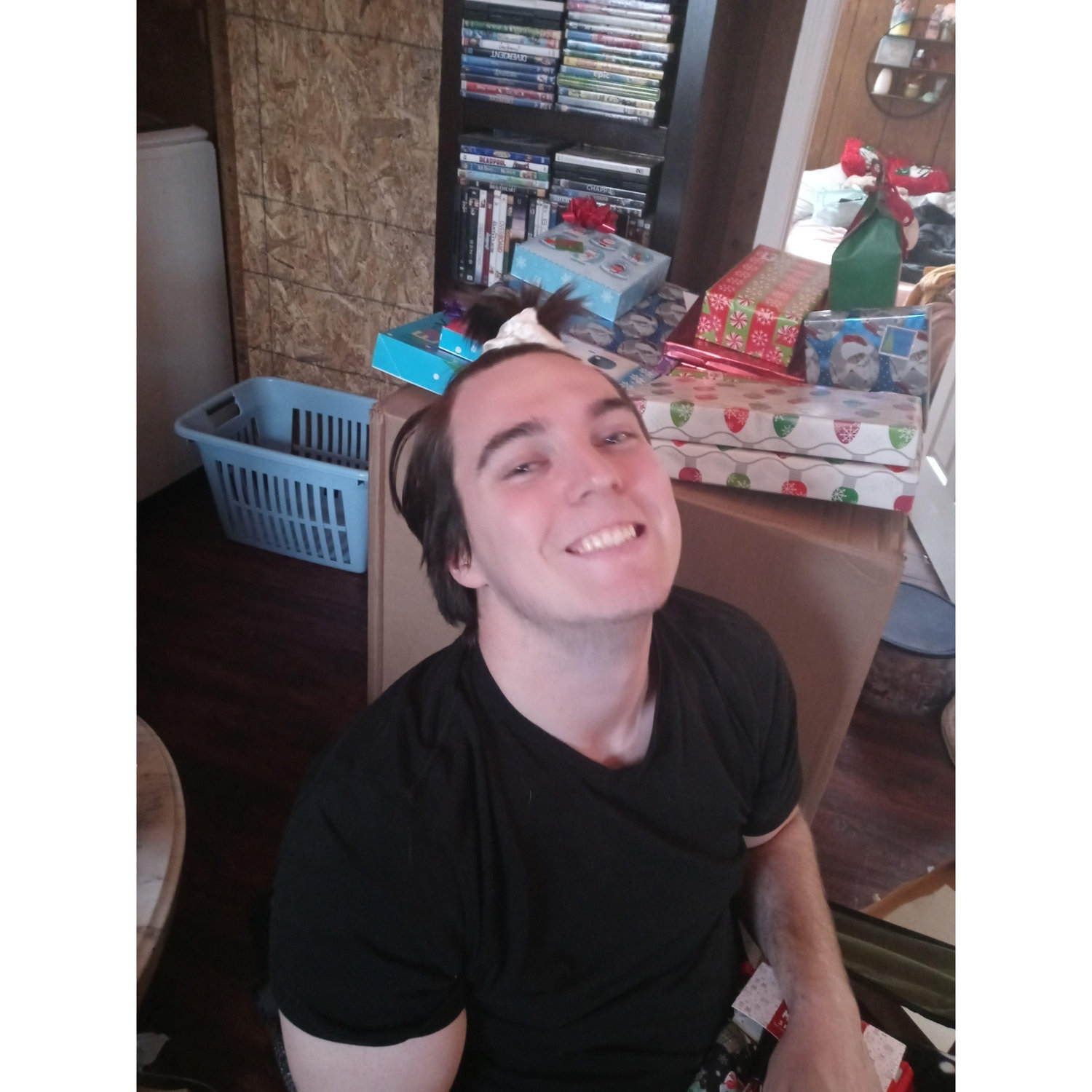 Our first Christmas together.