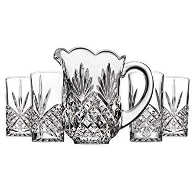Godinger Dublin 5-Piece Crystal Drink Set