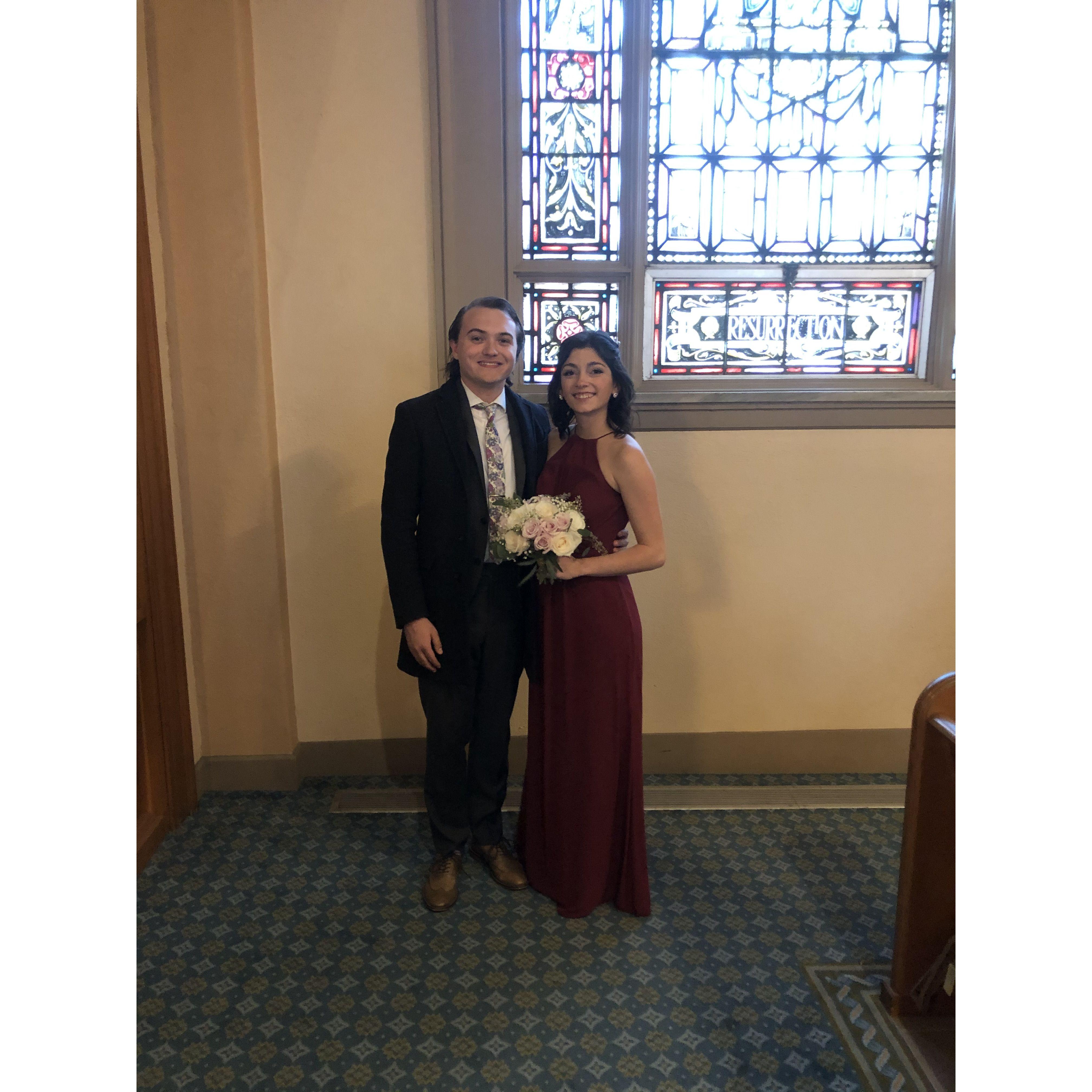 Jake and Ang's wedding, when Juliet finally got a sister!