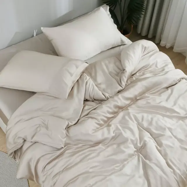 DOZ Bamboo Viscose Sheet Set, Organically Grown Bamboo, Buttery Soft, Cooling, High GSM, Deep Pockets Fog King