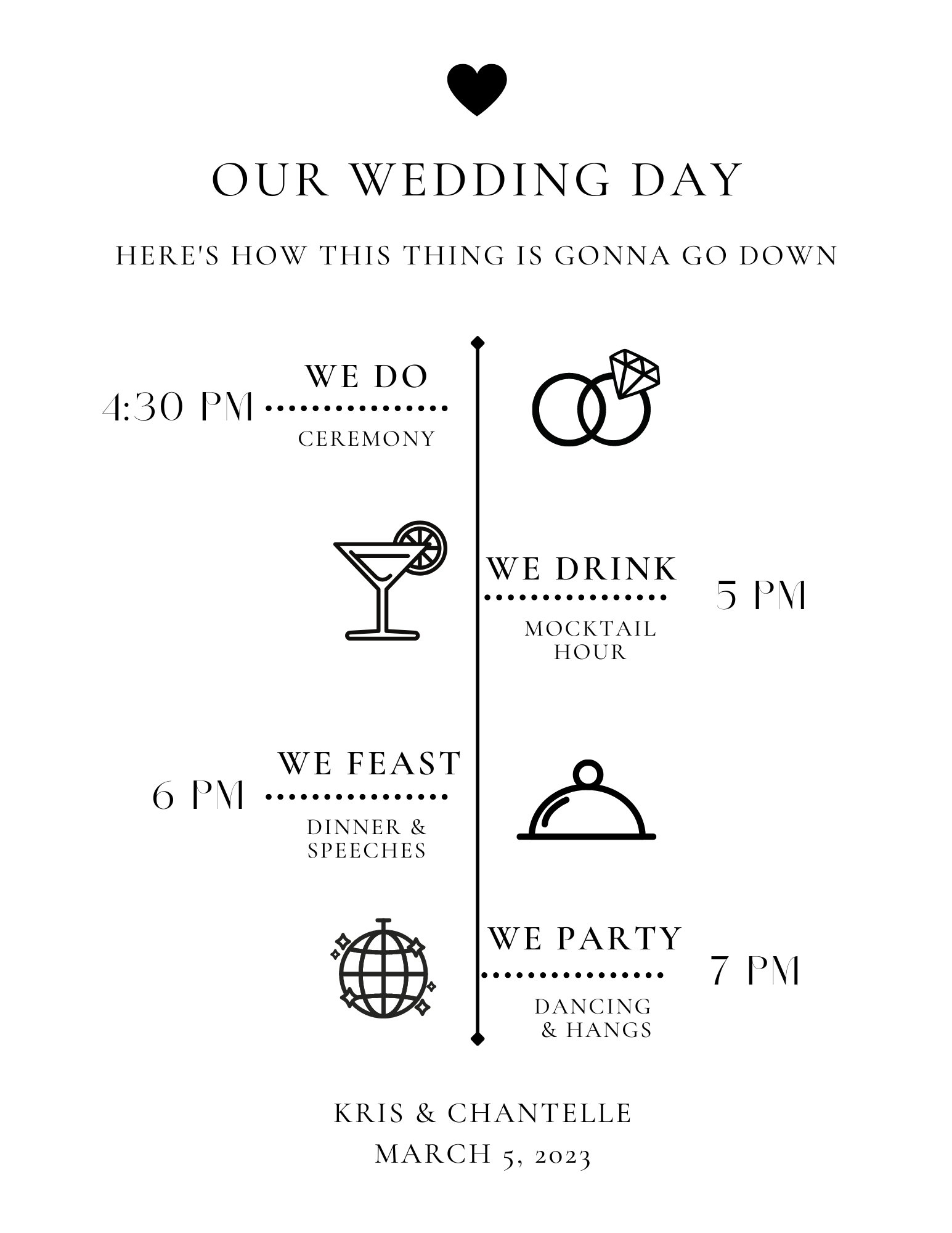 The Wedding Website of Kris Washington and Chantelle Washington