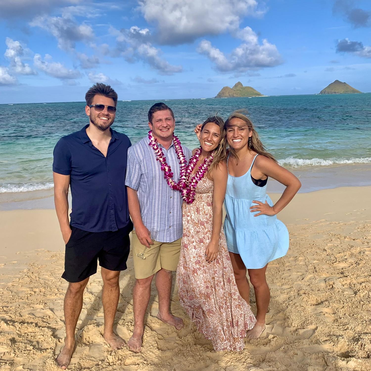 Sibling love! Fun fact - Mckenna is 14 minutes younger than Meagan. Zach is just over 3 years older than them.