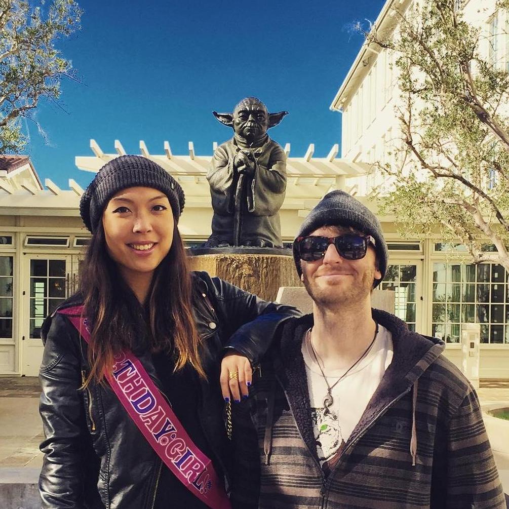 January 2016: Roger and Emma's Vancouver friends surprised her by showing up on her birthday weekend and they explored the city together.