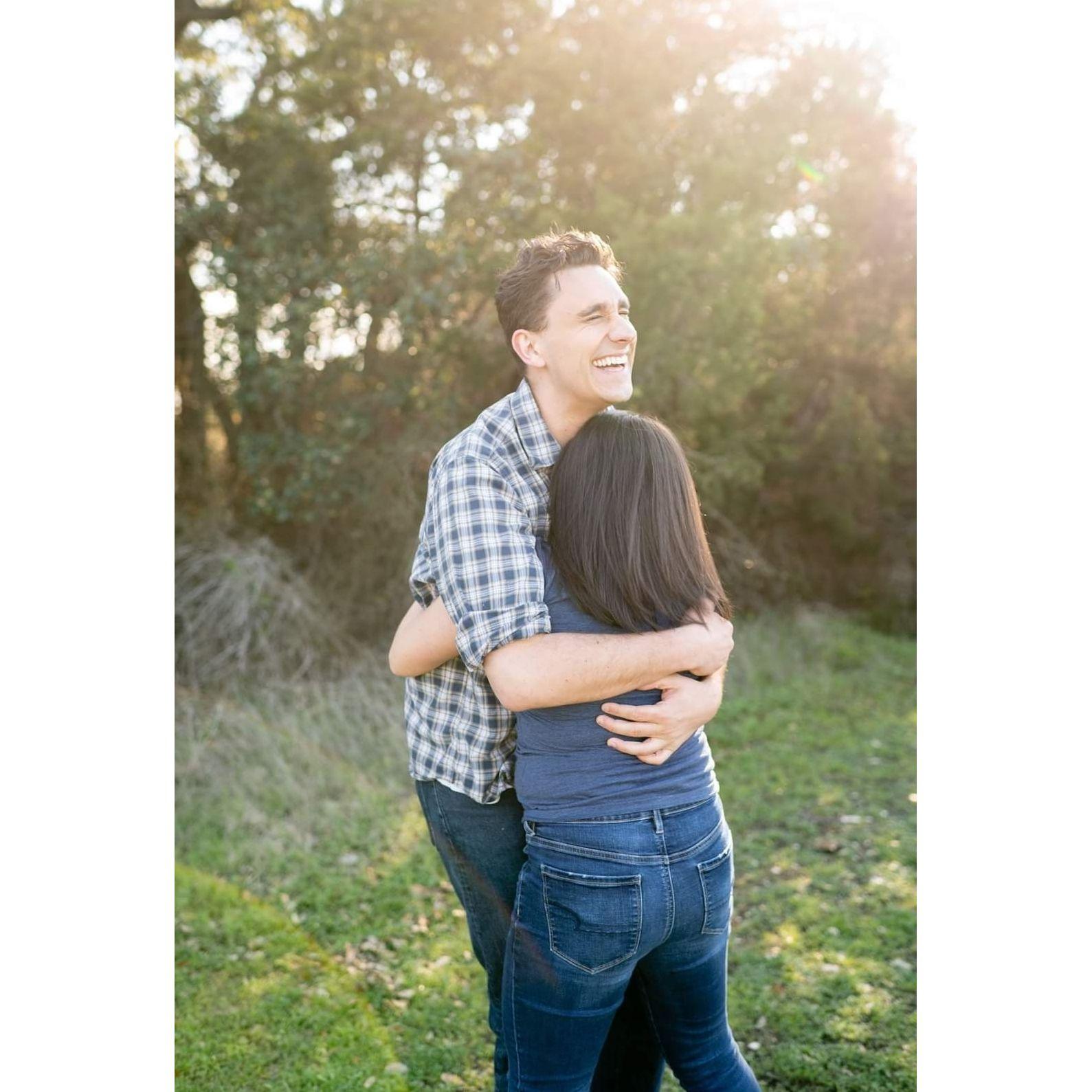 A genuine smile from Billy. Highly unusual.