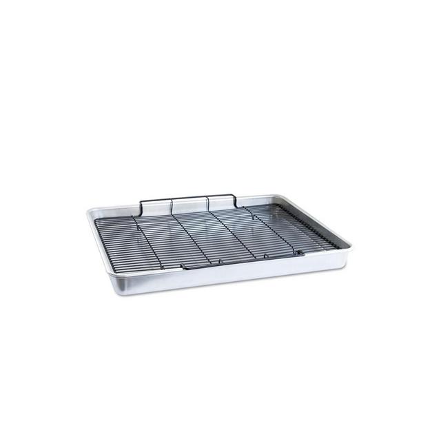 Nordic Ware Extra Large Oven Crisp Baking Tray - Silver
