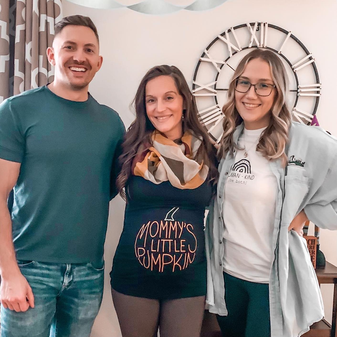With Jordan's sister pregnant with their nephew Eli.