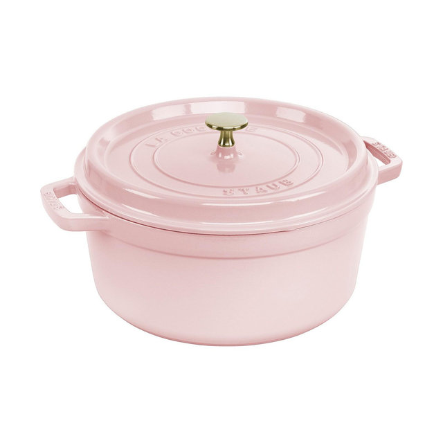 Staub Cast Iron 5.5-Qt Round Dutch Oven