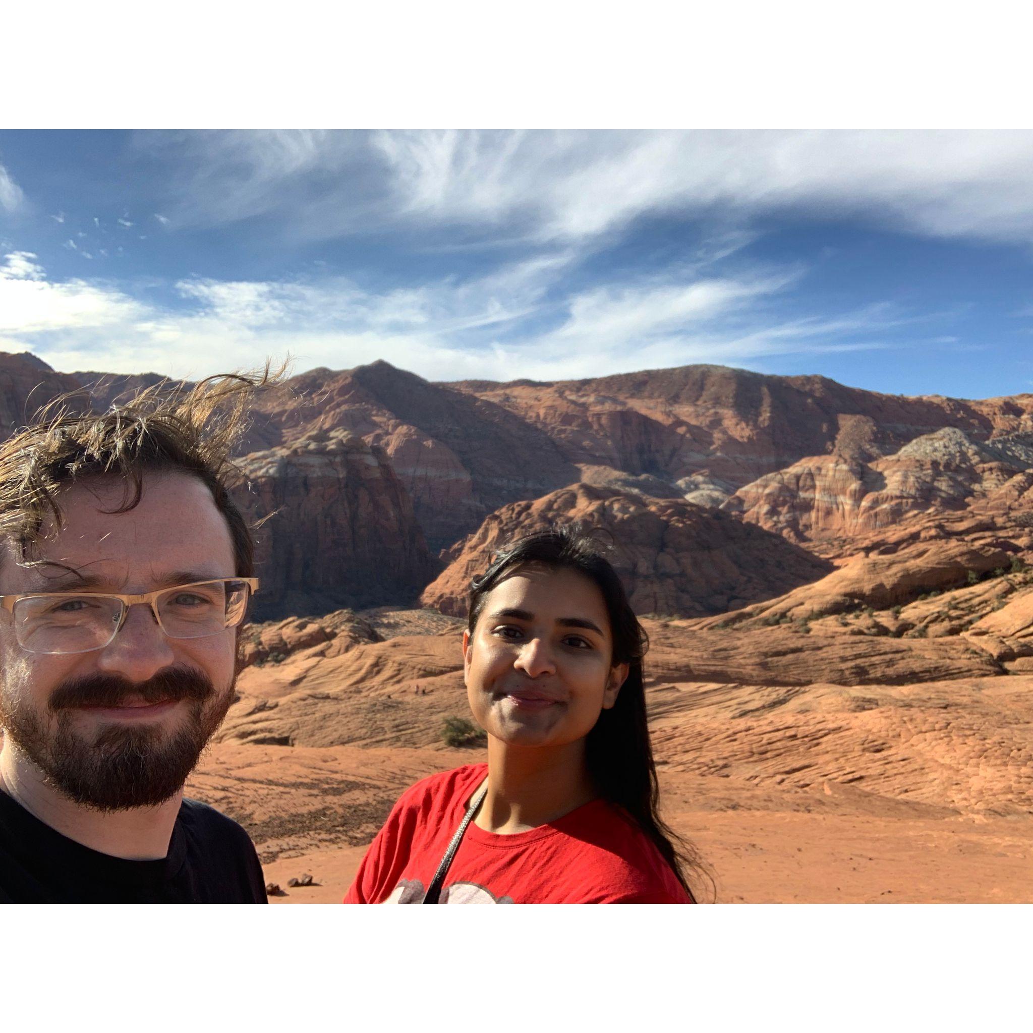 Hiking in Souther Utah, Winter 2024