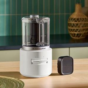 KitchenAid Go Cordless Food Chopper - battery sold separately, KFCR500, Porcelain White