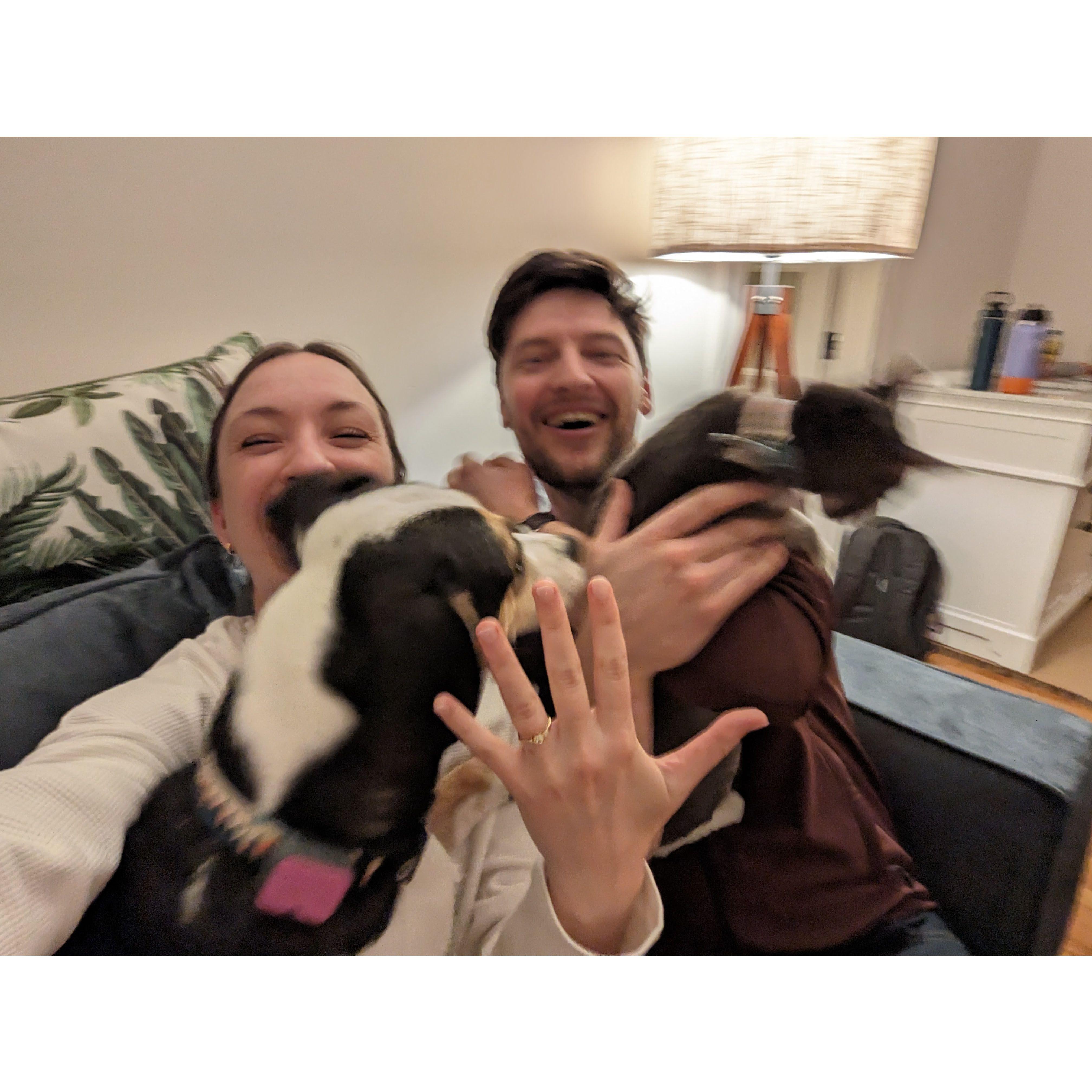 We can't wait to celebrate with you and continue our adventures!