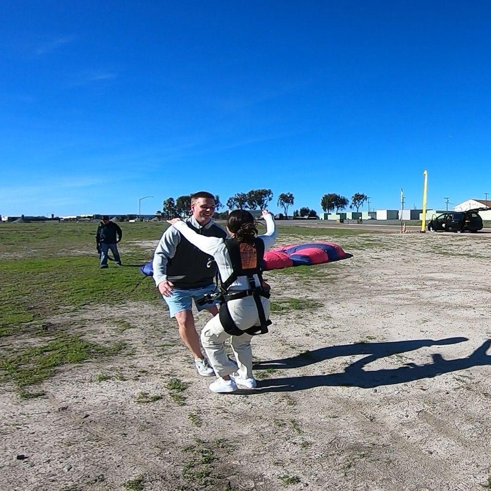 Post skydive!