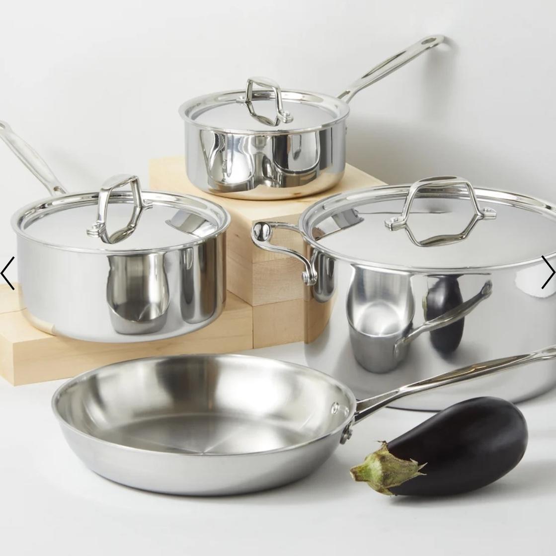 Goldilocks Stainless Steel Cookware Set