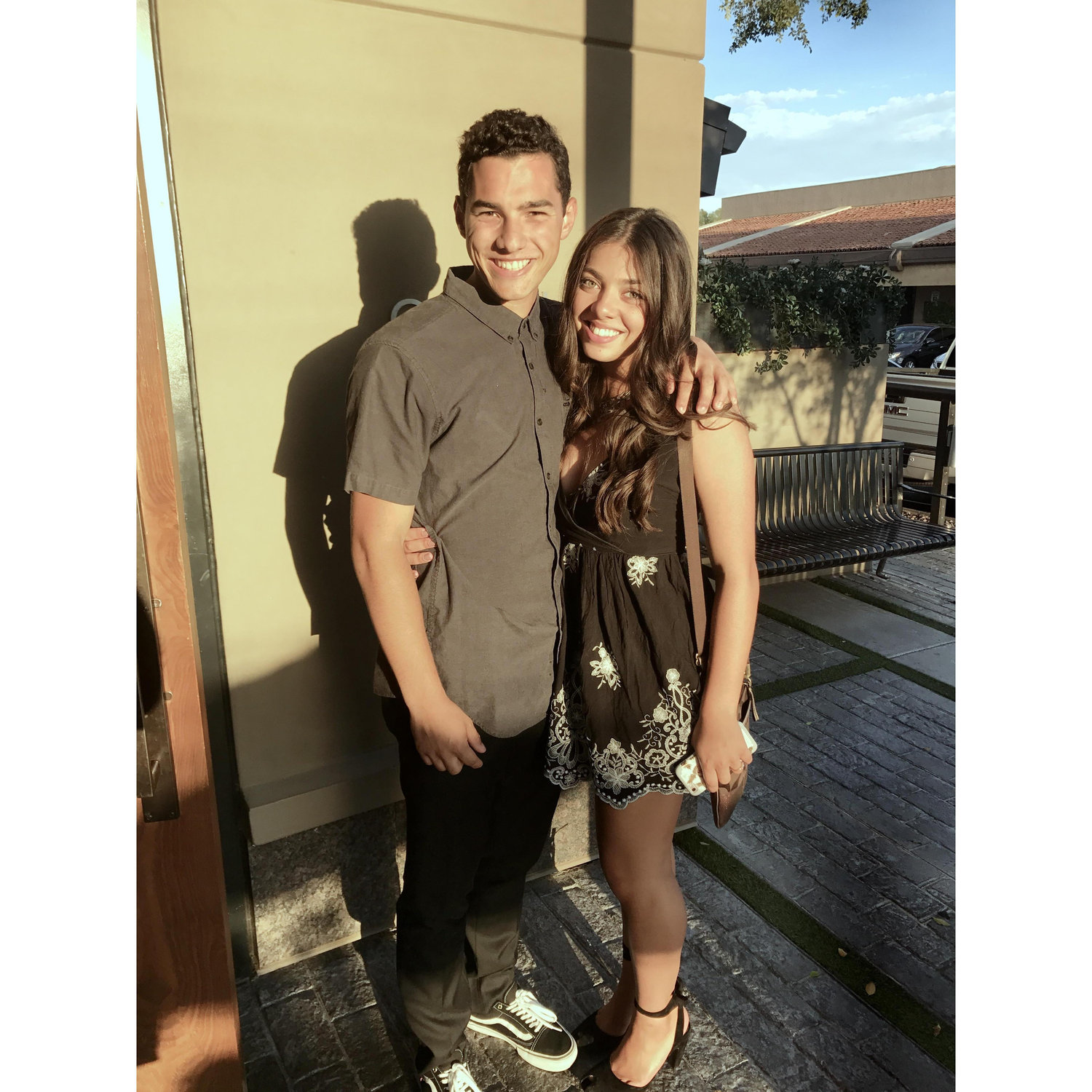 Our annual Steak 44 date to start the school year in Arizona! This was Freshman year!