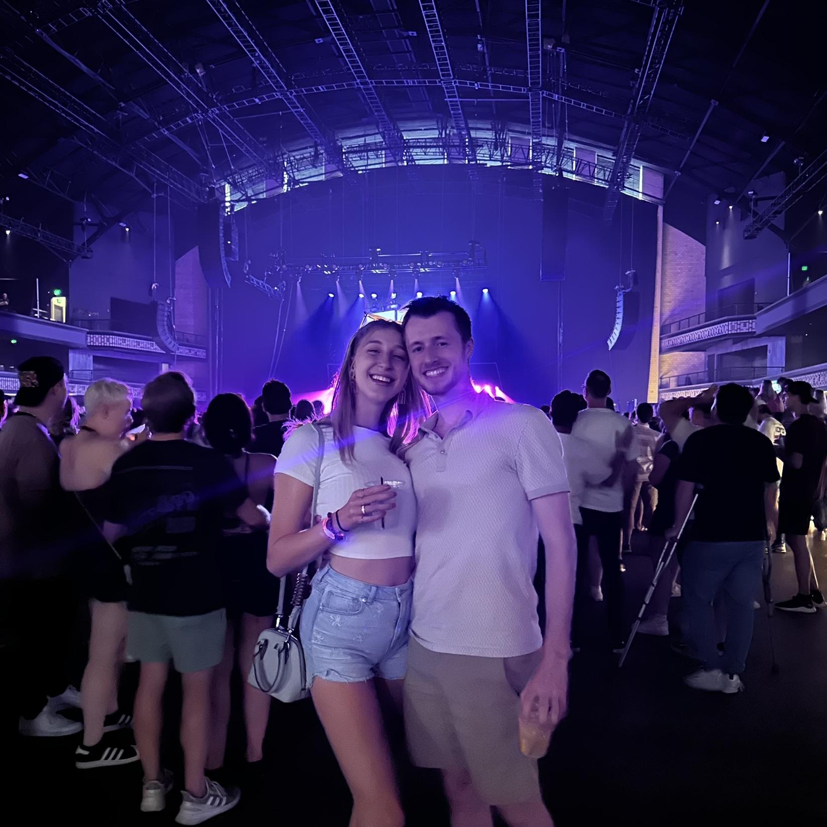 Lauren took Luke to a Quinn concert