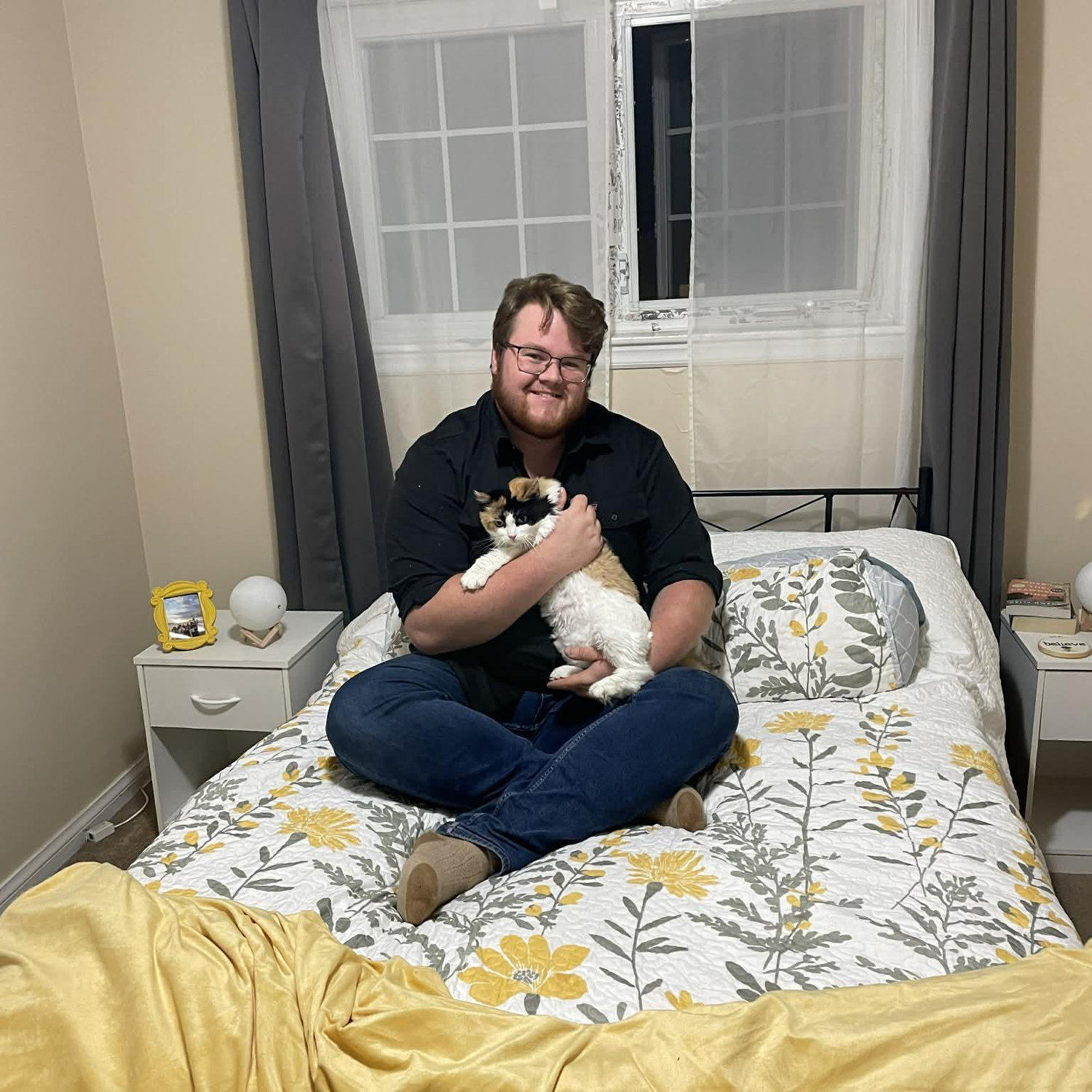 Annie is always "thrilled" to be held