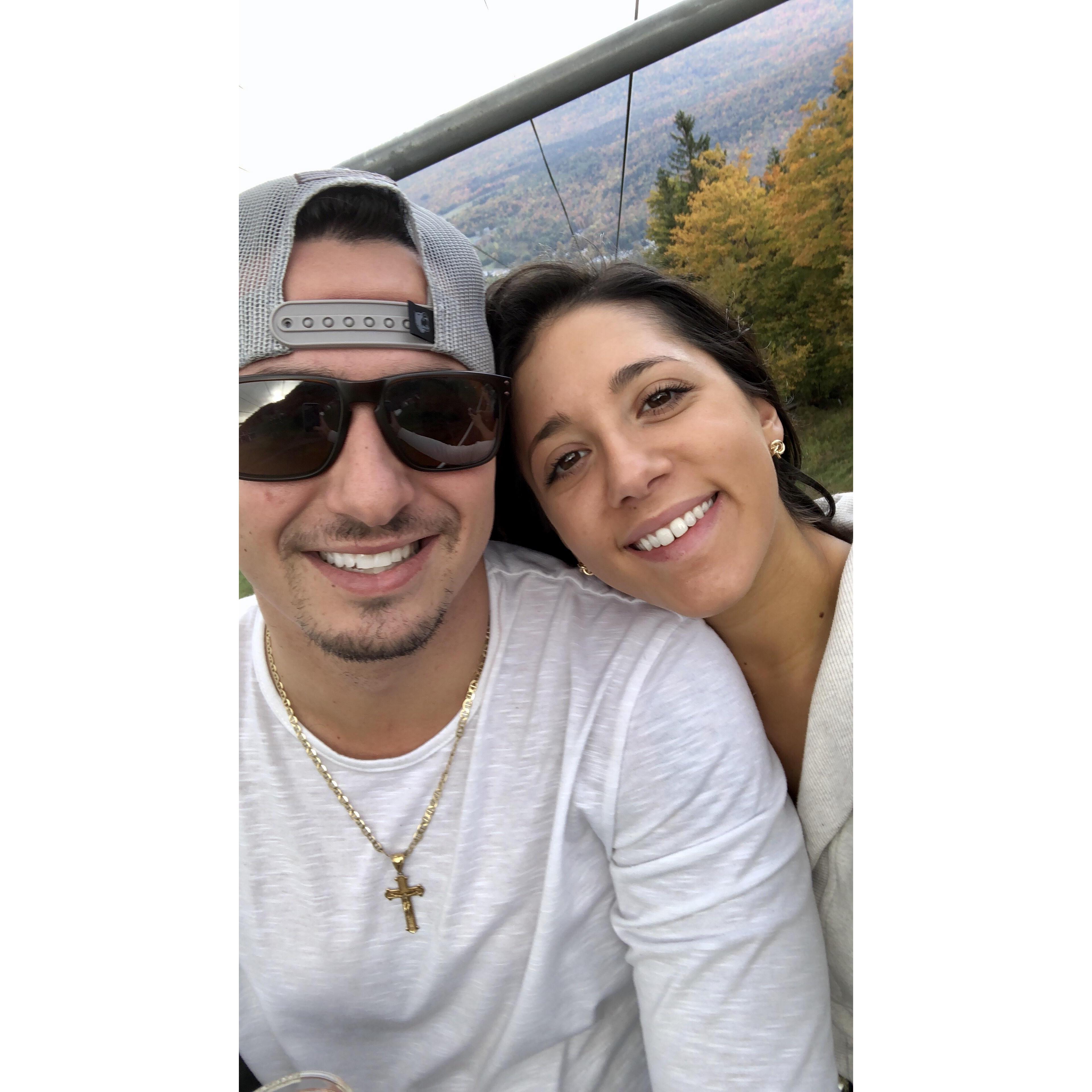 Ski lifts in the fall :)