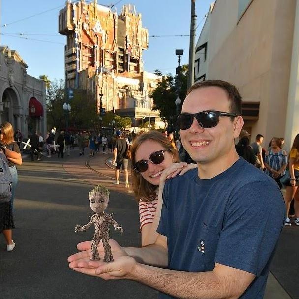 Found a friend in Disneyland, 2019