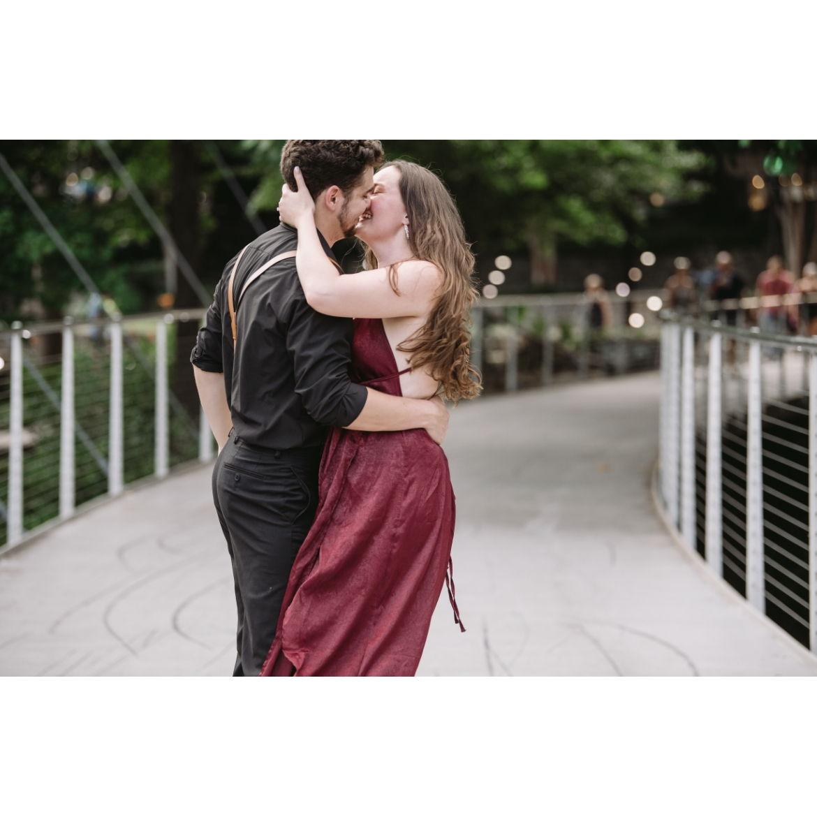 Engagement photoshoot! Adam had this planned the same day he asked