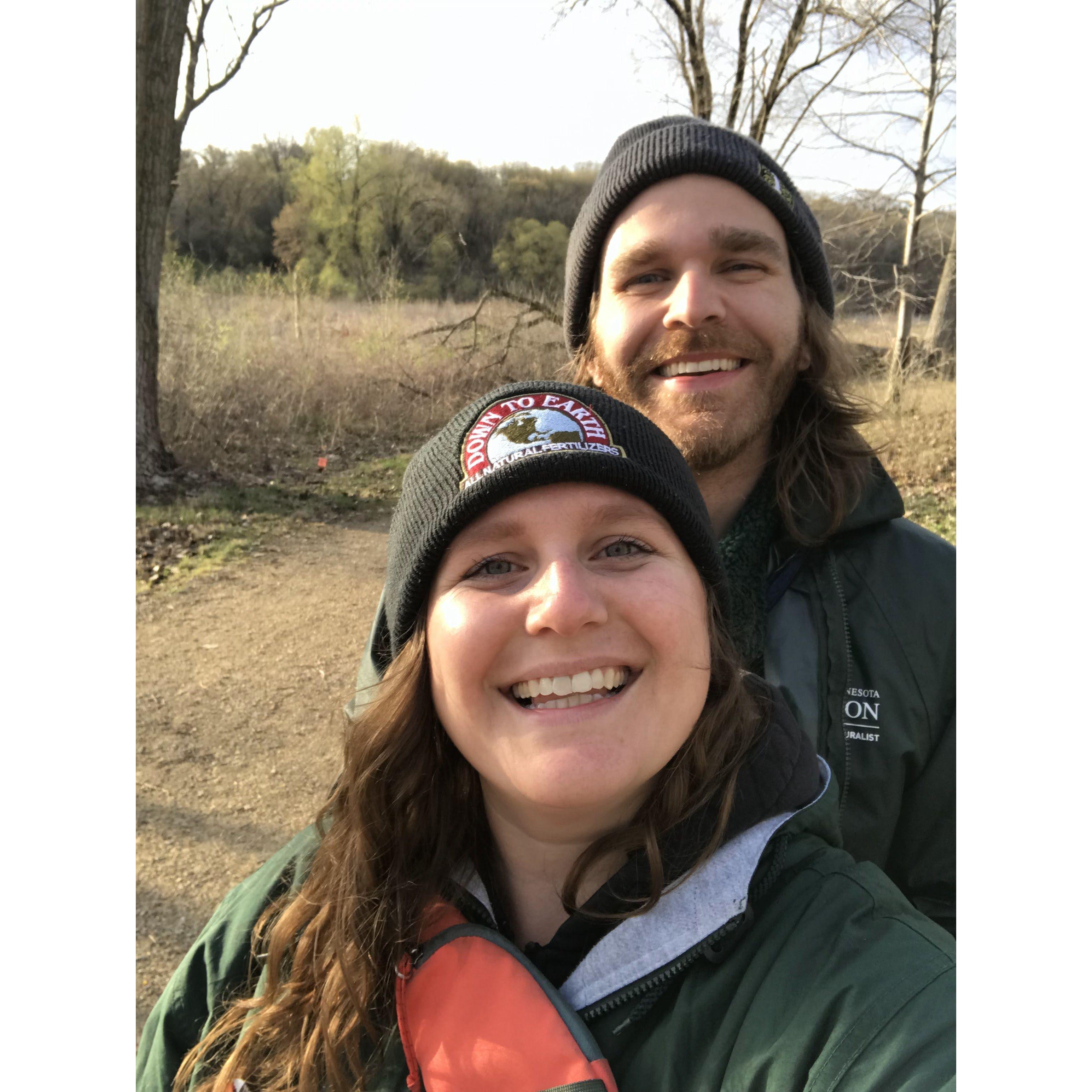 Master Naturalist meetup at MN Valley National Wildlife Refuge
