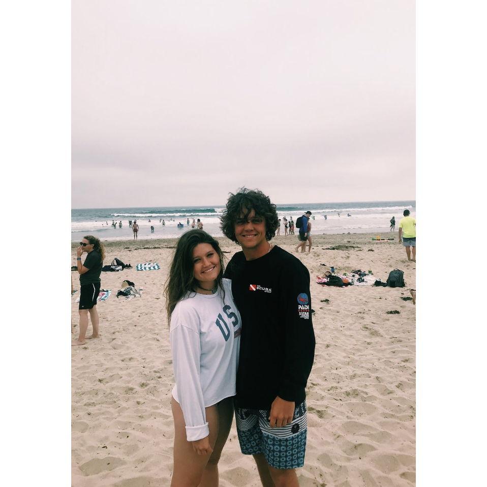 Church Camp 2019! We had probably been dating for 2 months here - if that!
