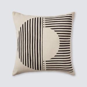 Demi Mud Cloth Pillow - Cream