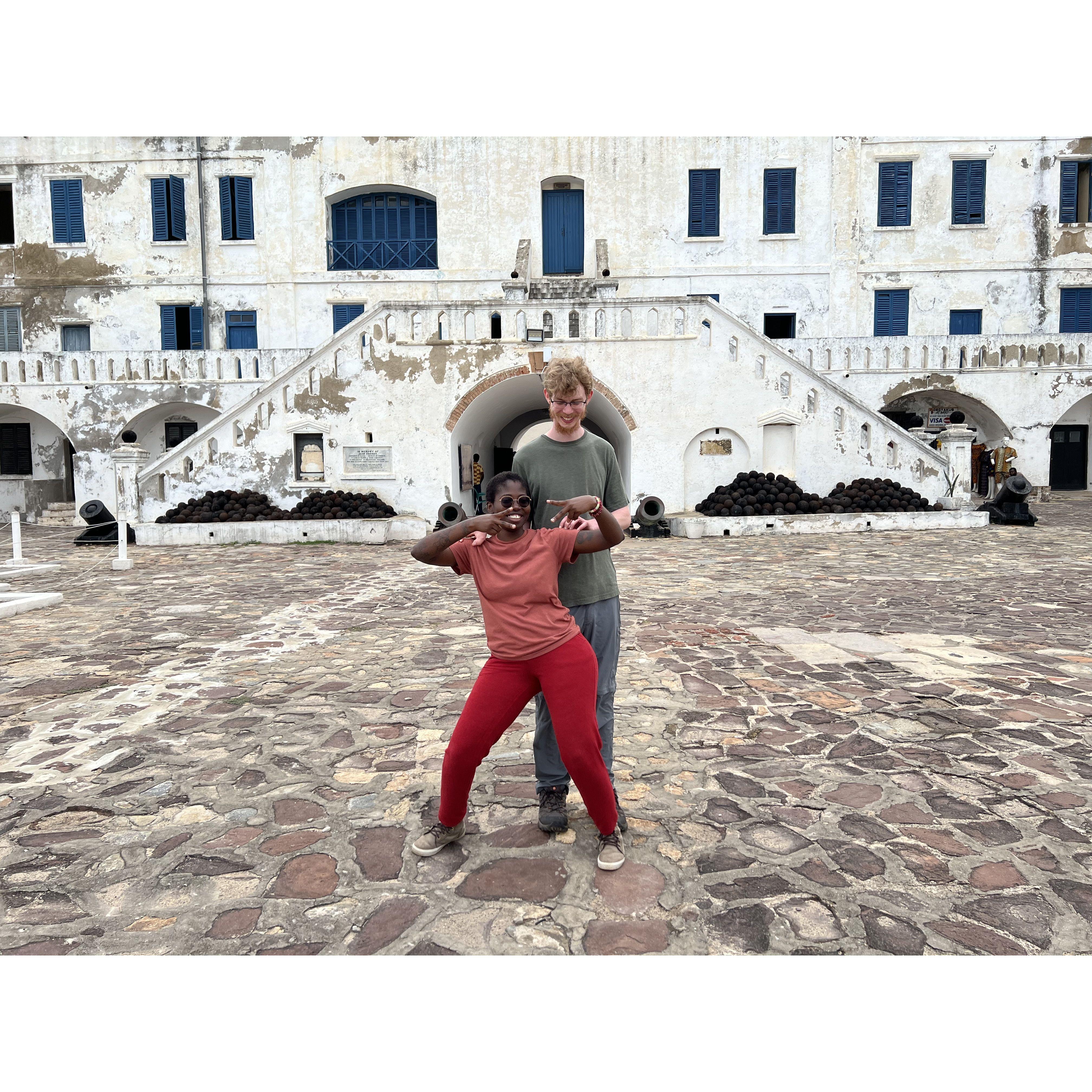 A visit to the Cape Coast Castle in Ghana