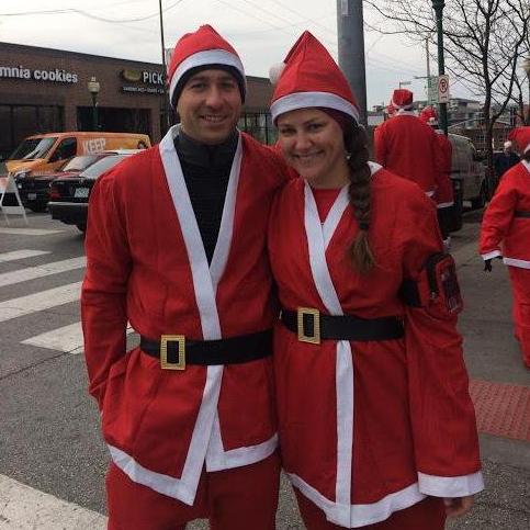 We like to run races dressed up!