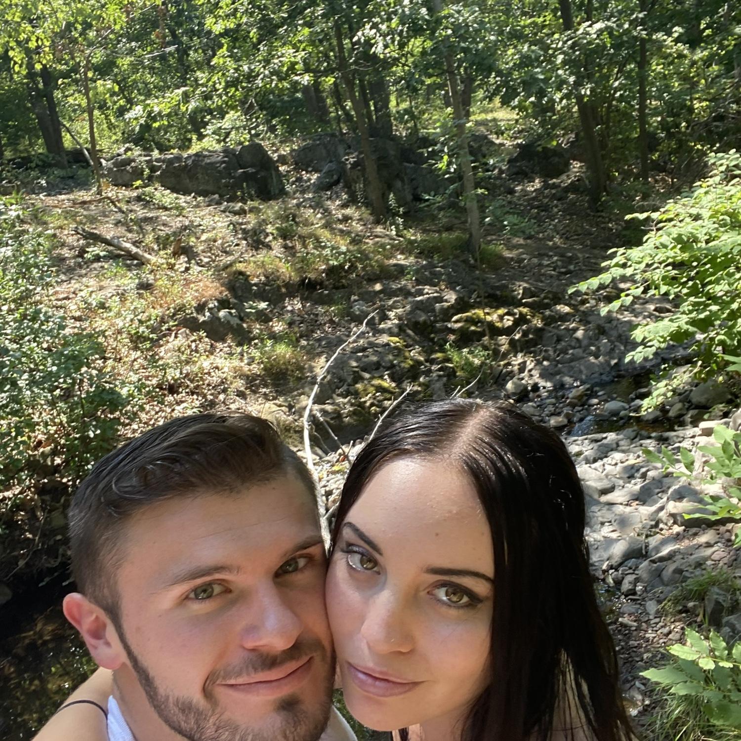 Konnor and Izabella love exploring nature together