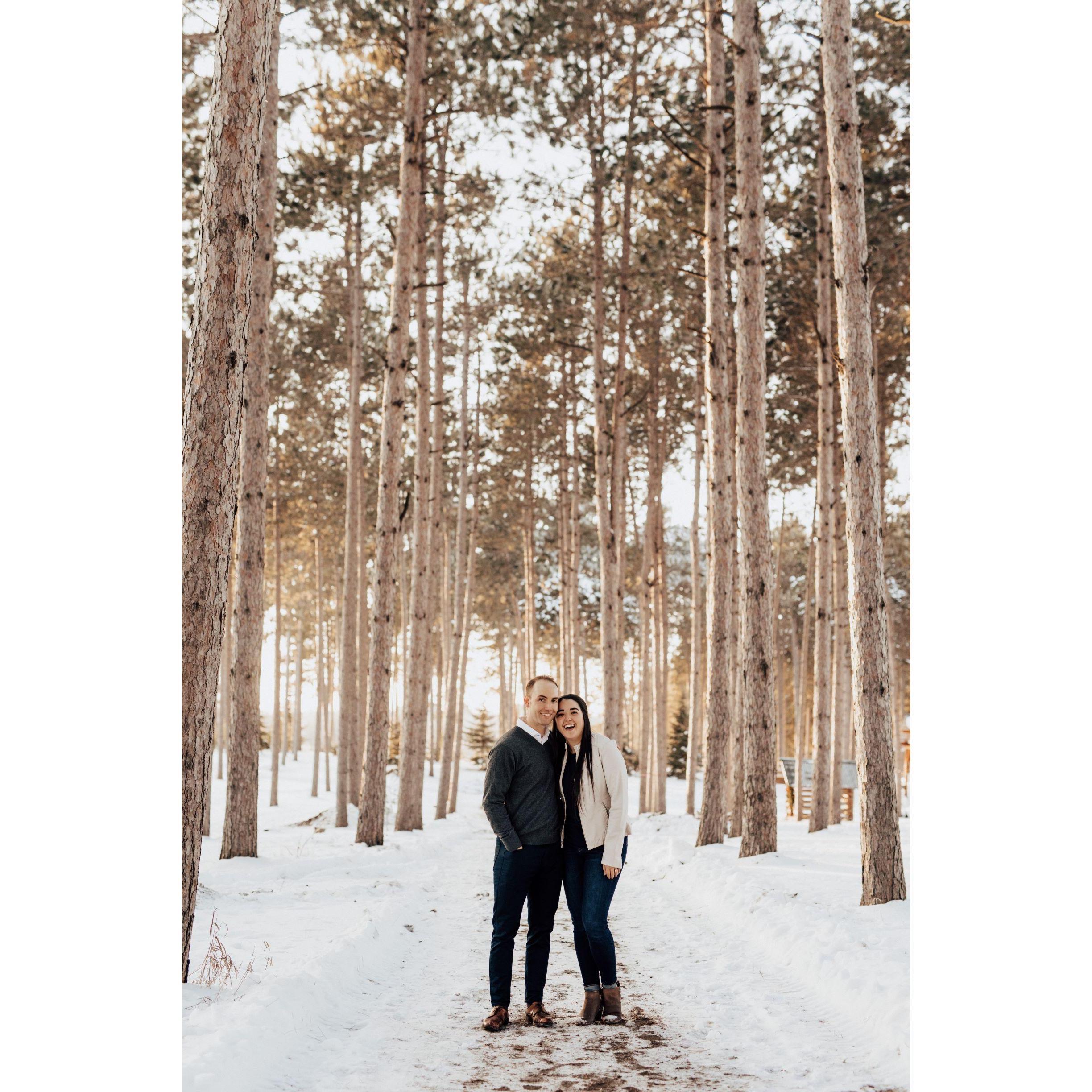 Engagement photos - Hansen Tree Farm (2021)