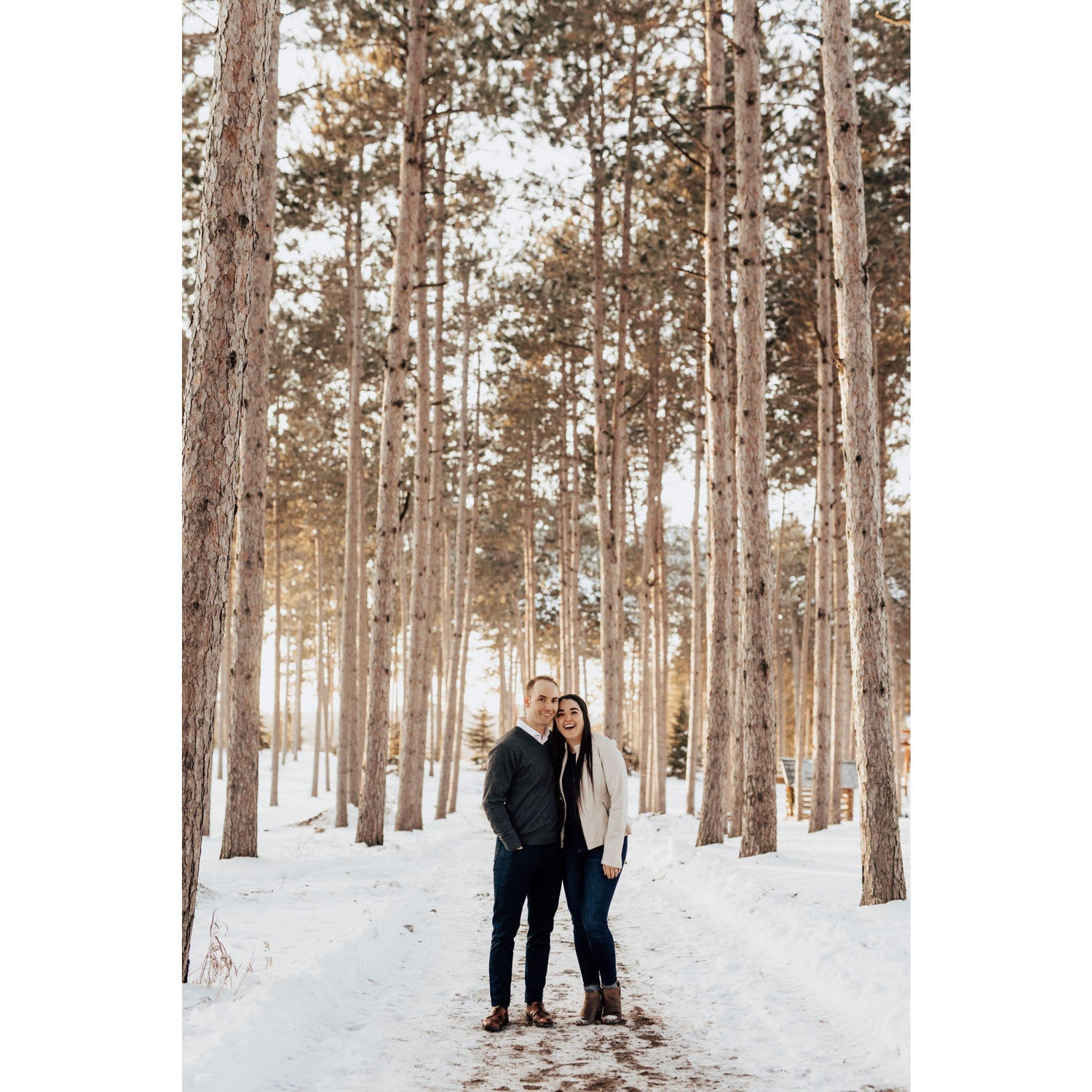 Engagement photos - Hansen Tree Farm (2021)