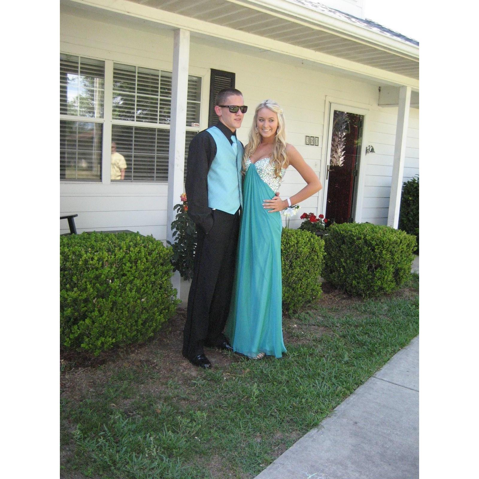 When Matthew and I went to our high school prom together! Such babies!!!
