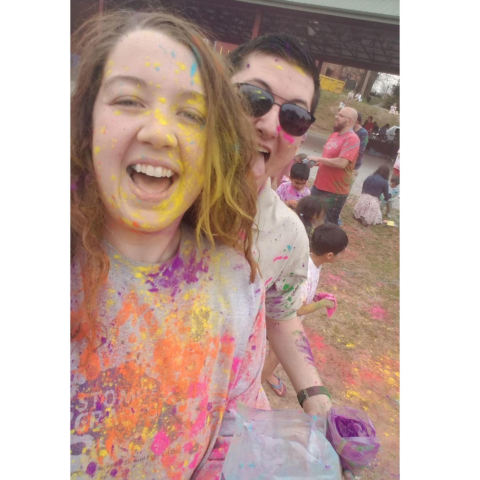 Holi Festival of Colors, Durham, March 2019