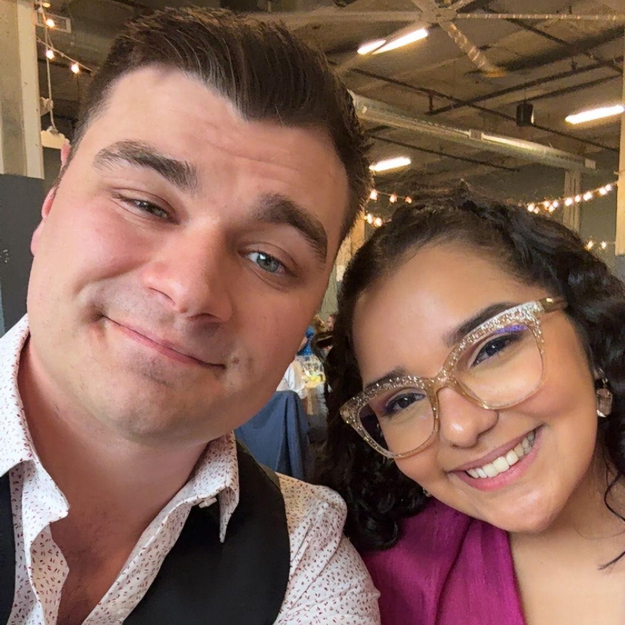 Our first wedding date!