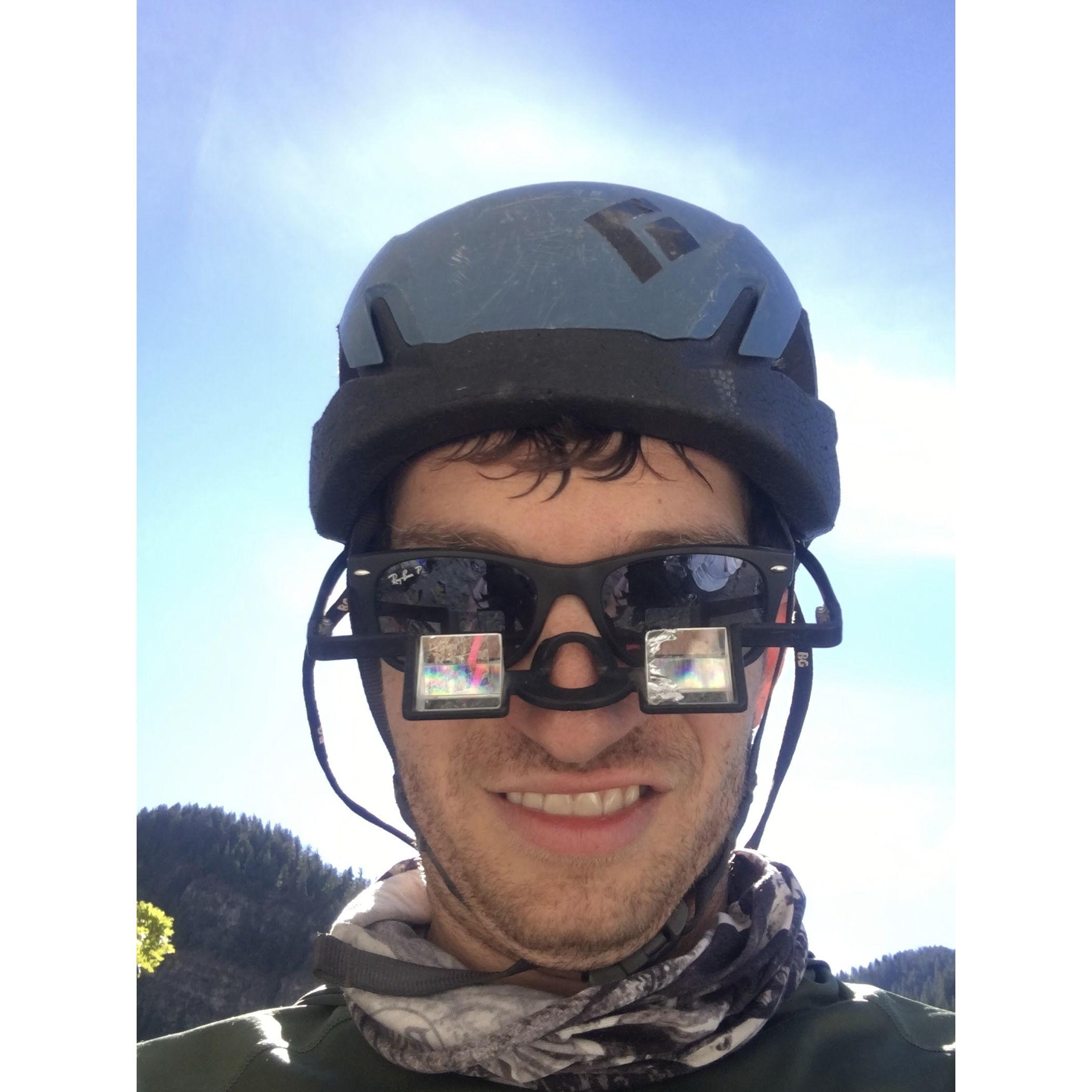 Zach living it up