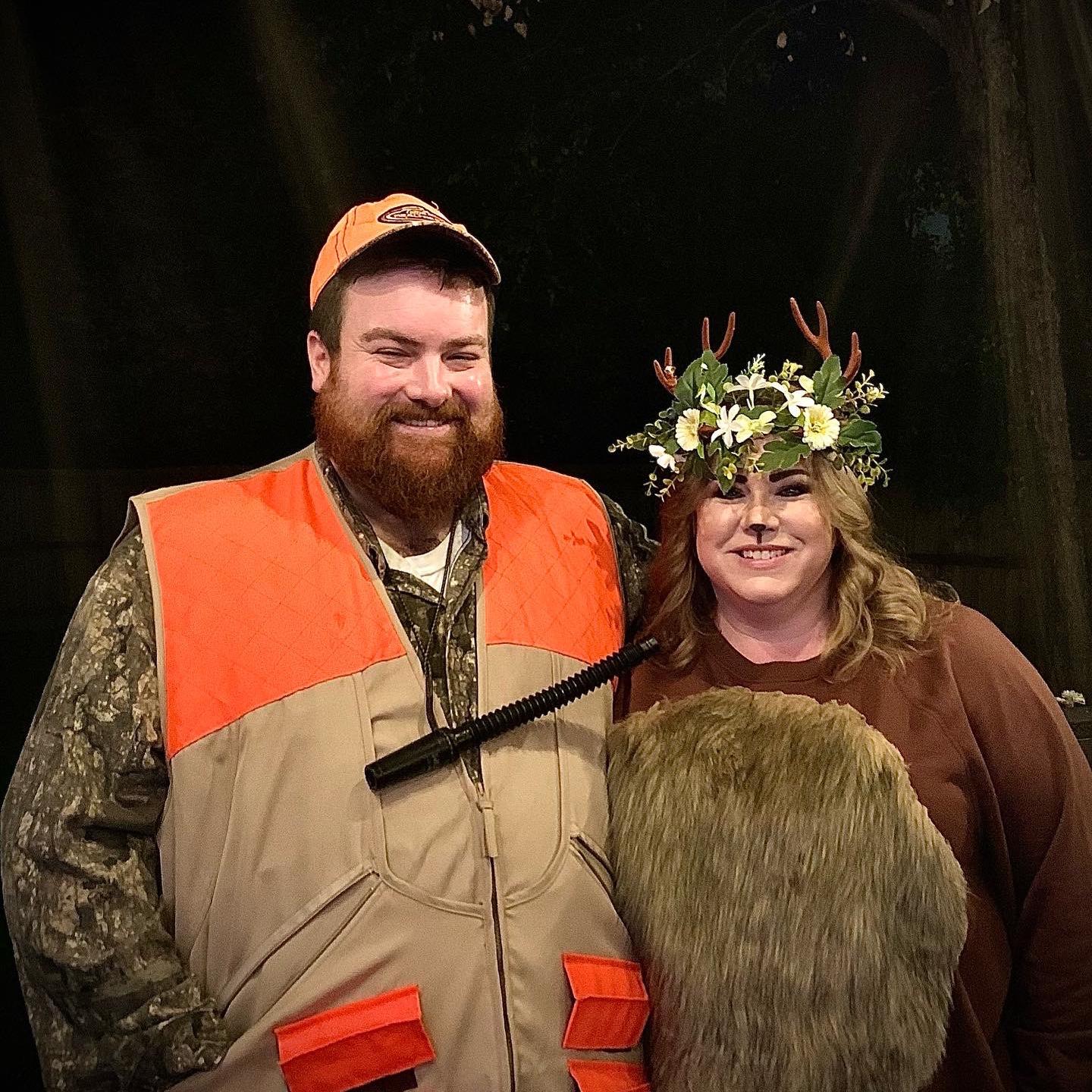 First Halloween! Best deer he’s ever gotten!