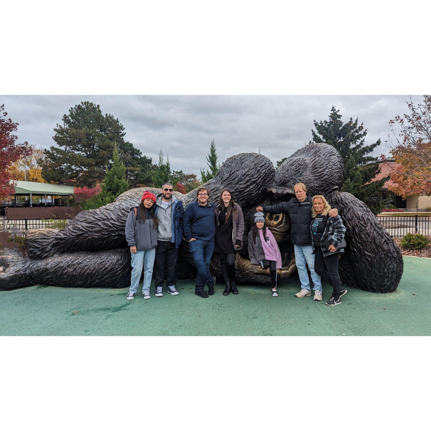 Brookfield Zoo with family