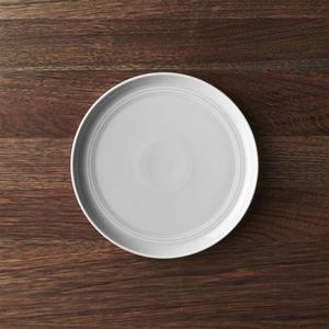 Hue Light Grey Salad Plate