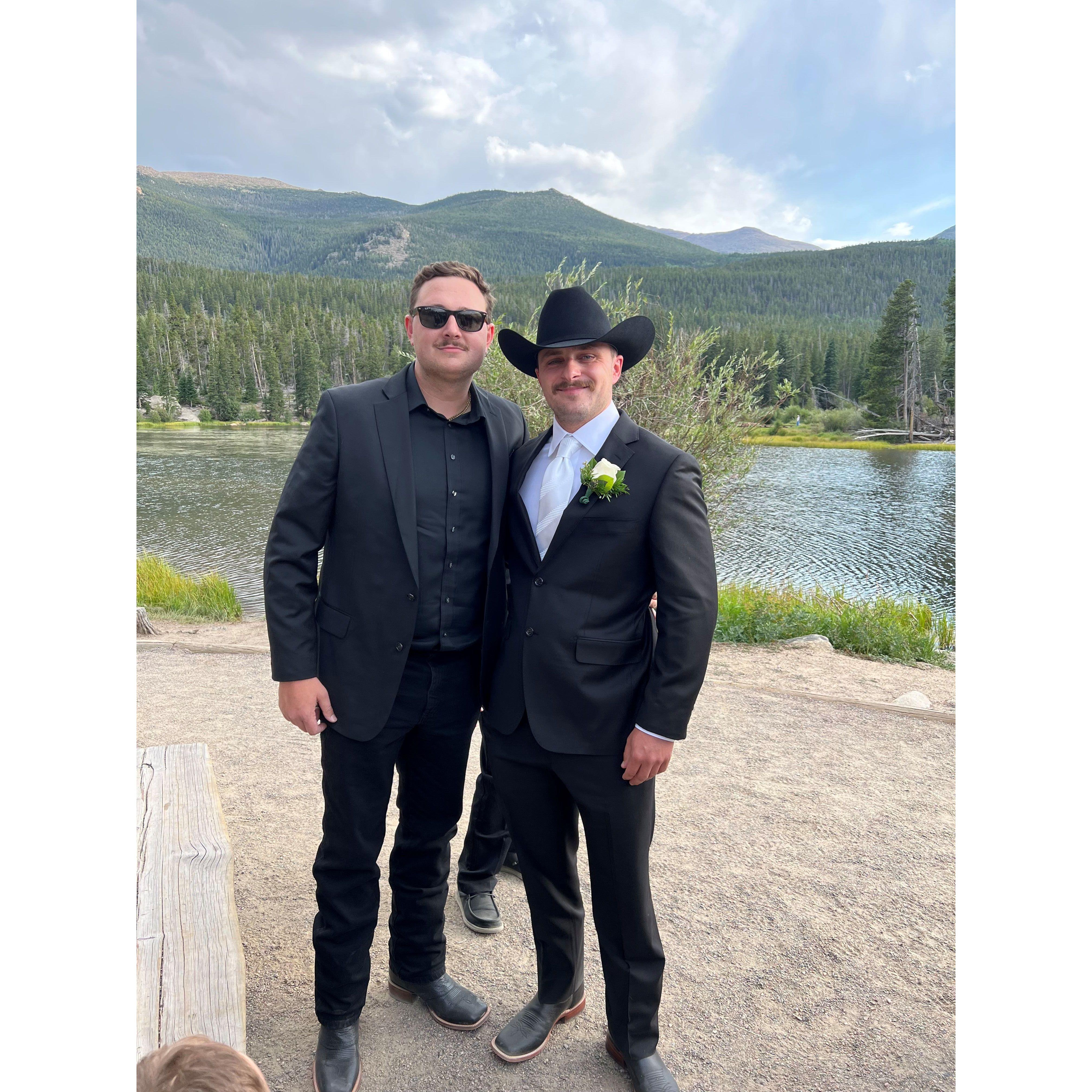 Christian and Cameron, our ring security