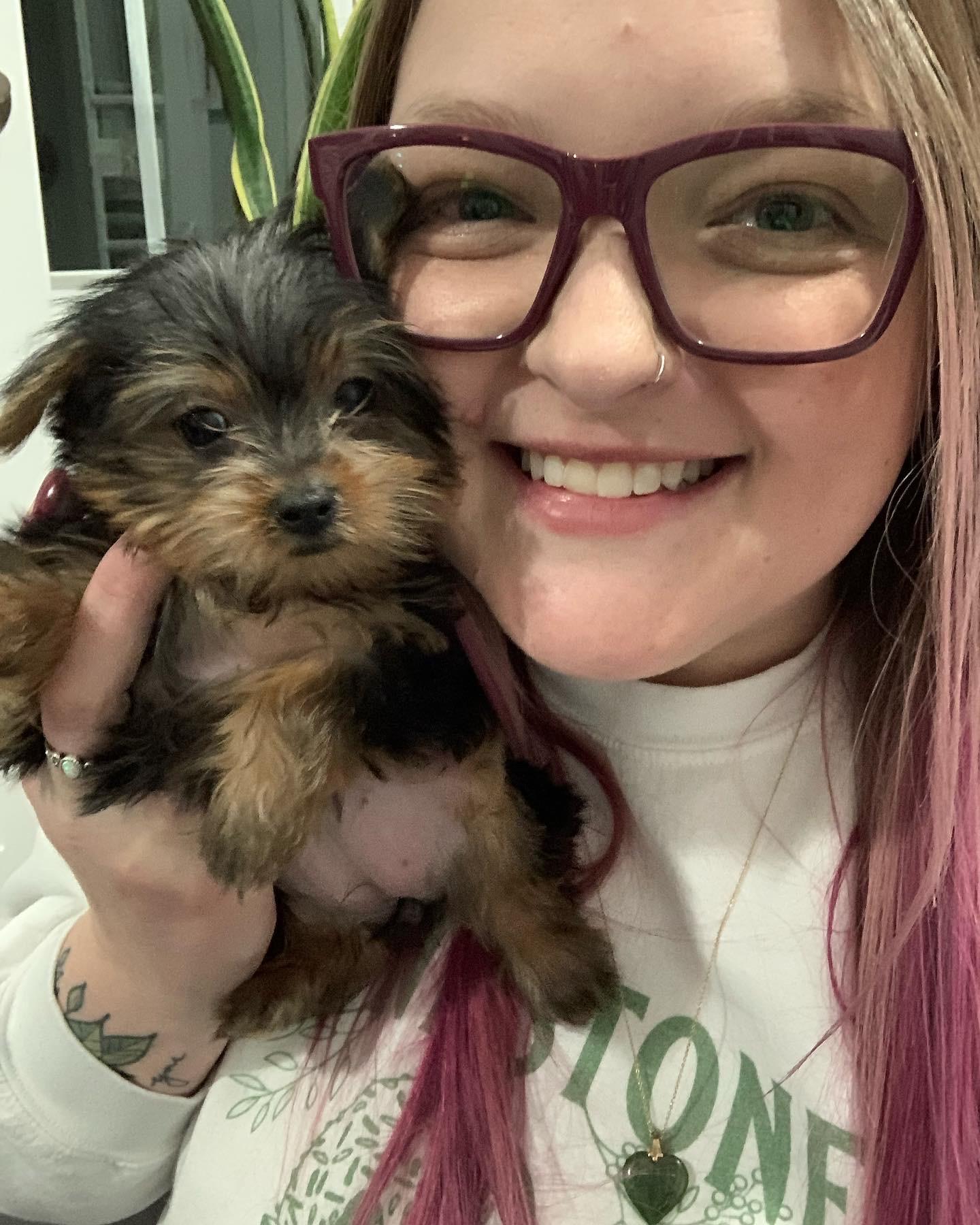 ... and Pepita! A puppy proposal? Who could say no?!