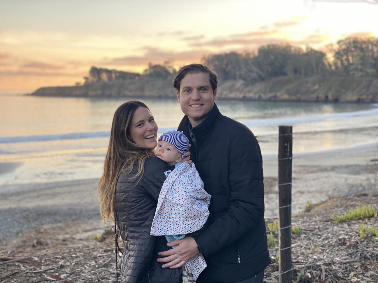 Our favorite family photo to date taken in Cambria.