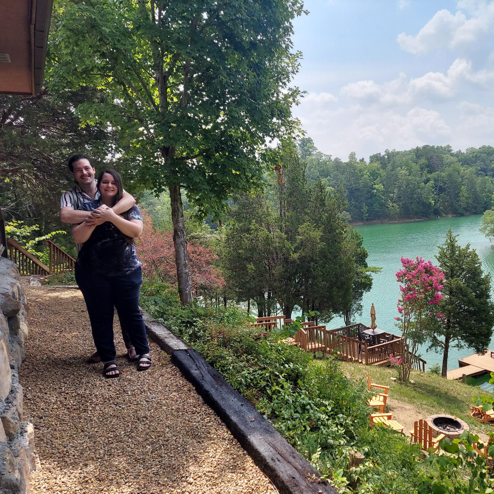 Lakeside getaway in Sevierville TN with Madison (MOH) and Max (Groomsman) for Madison's 30th!