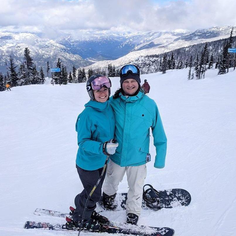 Skiing in Whistler