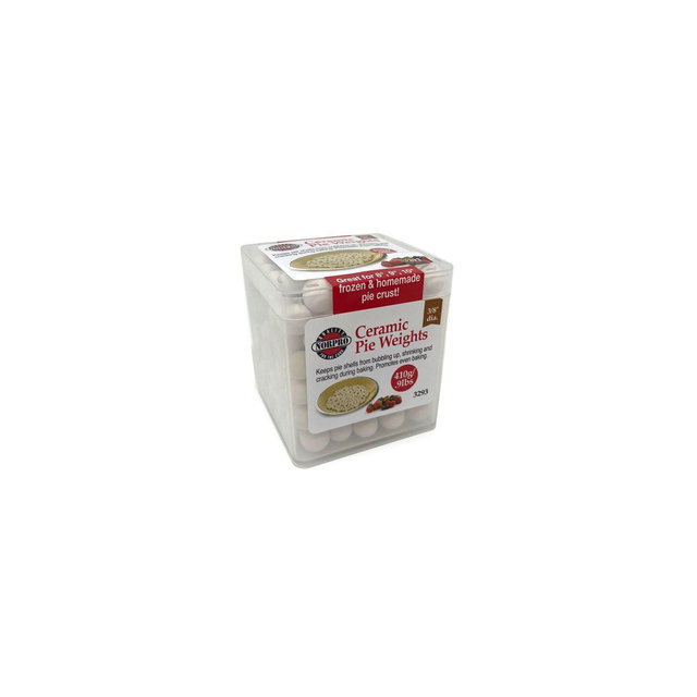 Norpro Ceramic Pie Weights with Storage Case